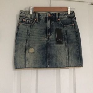 Armani Exchange denim skirt